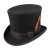 Hattar - Victorian Top Hat (hög hatt) (svart)
