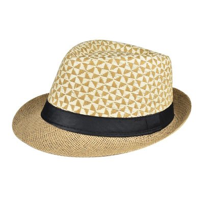 Hatter - Gårda Fedora Straw Hat (naturlig)