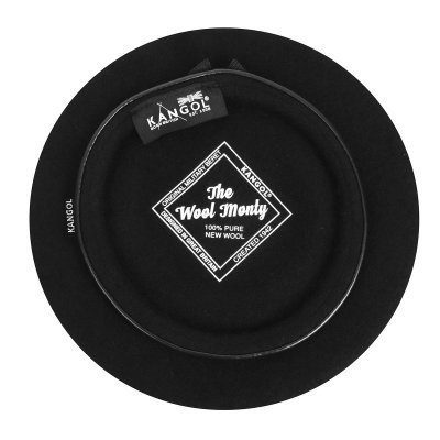 Basker - Kangol Wool Monty (svart)