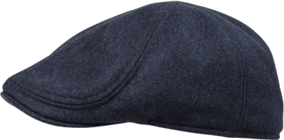 Gubbkeps / Flat cap - Wigéns Pub Cap Melton Wool (mörkblå)