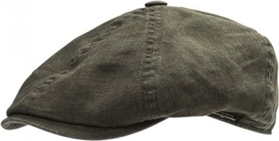 Gubbkeps / Flat cap - Wigéns Contemporary Newsboy Cap (grön)