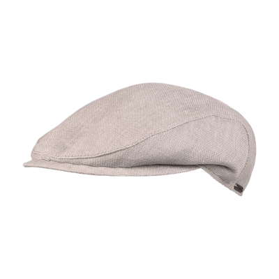 Gubbkeps / Flat cap - Wigéns Ivy Slim Cap Linen (beige)