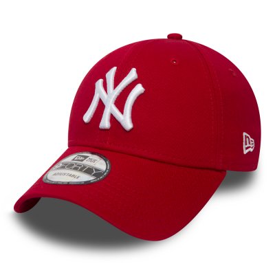 Keps - New Era New York Yankees 9FORTY (Röd)