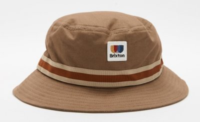 Hattar - Brixton Simmons Bucket (brun)