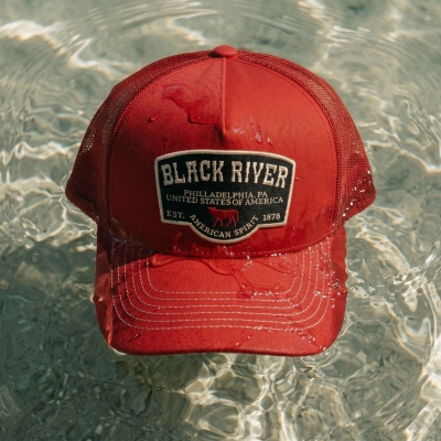 Keps - Black River Foundry Trucker (röd)