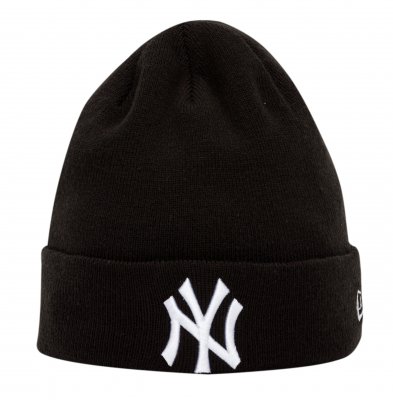 Mössor - New Era New York Yankees Cuff Knit Beanie (Svart/Vit)