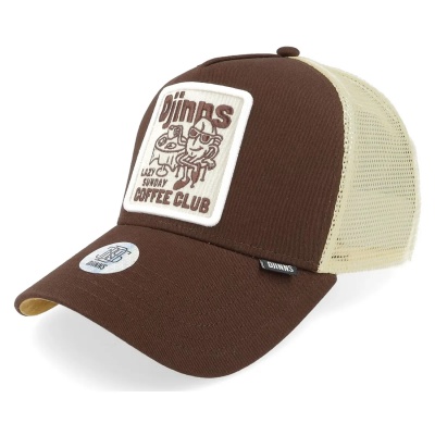 Keps - Djinns HFT Coffee Trucker (brun/beige)