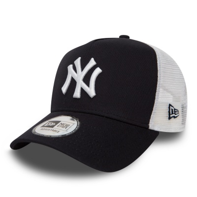 Keps - New Era New York Yankees 9FORTY Trucker (marinblå/vit)