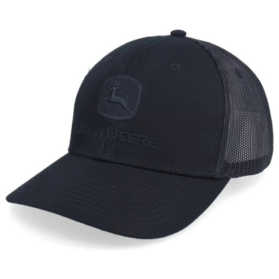 Keps - John Deere Blackout TM Mesh Back Trucker (svart)