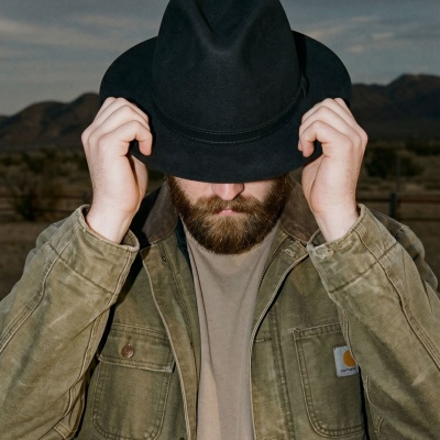 Hattar - Gårda Tropea Fedora Wool Hat (svart)