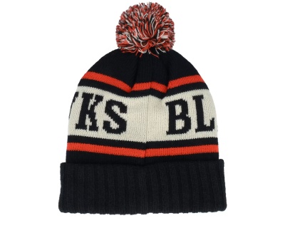 Mössor - American Needle Chicago Blackhawks Pillow Line Knit (svart/vit/röd)