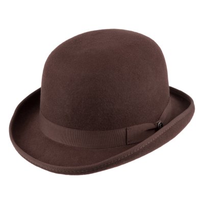 Hattar - Jaxon English Bowler Hat (brun)
