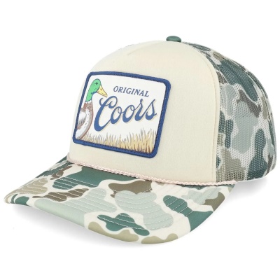 Keps - American Needle Coors Mallard Foamy Trucker (beige/camo)