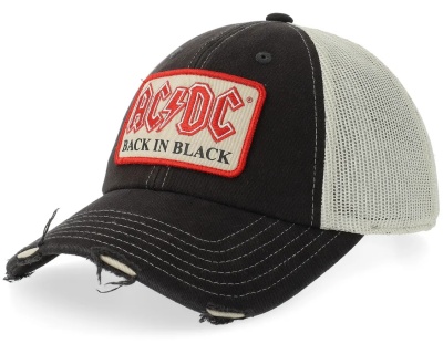 Keps - American Needle ACDC Orville Trucker (vit/svart)