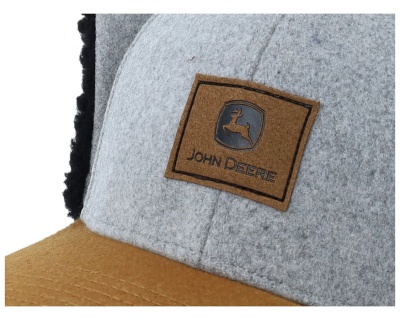 Keps - John Deere Winter Cap (grå/beige/svart)