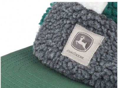 Keps - John Deere Winter Cap (grön/grå/vit)