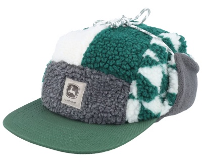 Keps - John Deere Winter Cap (grön/grå/vit)