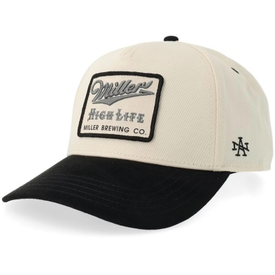 Keps - American Needle Miller High Life Wrangler Cap (offwhite/svart)