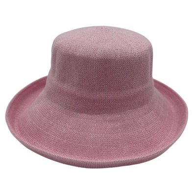 Hattar - Jacaru Knitted Bucket Hat (rosa)