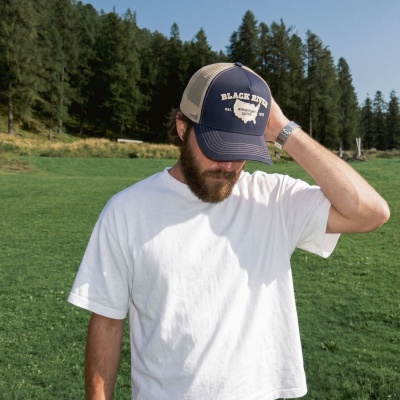 Keps - Black River America Trucker (navy/creme)
