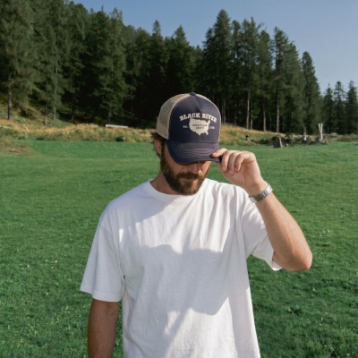 Keps - Black River America Trucker (navy/creme)