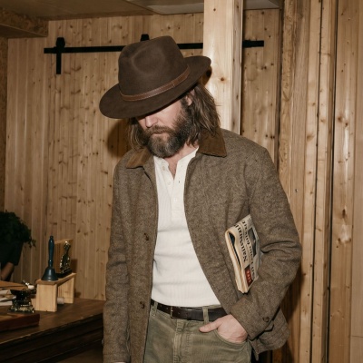 Hattar - Gårda Tropea Fedora Wool Hat (brun)
