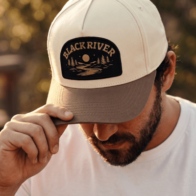Keps - Black River Wichita Cotton Snapback (offwhite/khaki)