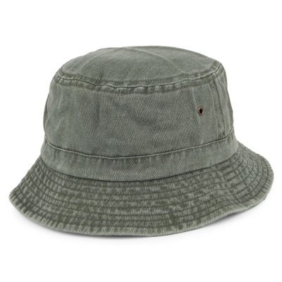 Hattar - Cotton Bucket Hat (olivgrön)