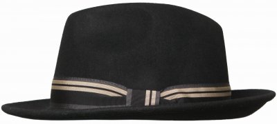Hattar - Gårda Montefalco Fedora Wool Hat (svart)