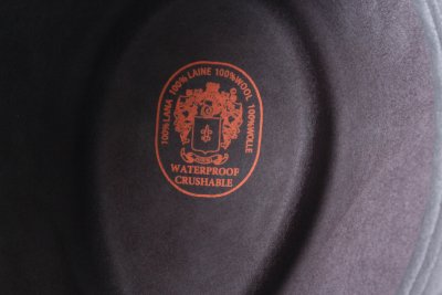 Hattar - Gårda Padua Trilby Wool Hat (grå)