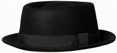 Hattar - Gårda Asolo Pork Pie Wool Hat (svart)