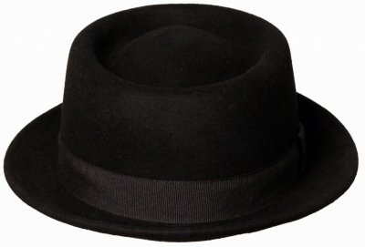 Hattar - Gårda Asolo Pork Pie Wool Hat (svart)