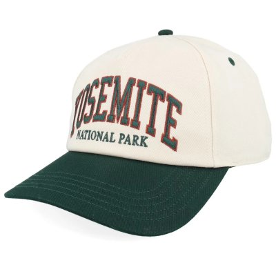 Keps - American Needle Yosemite NP Roscoe Cap (offwhite/grön)