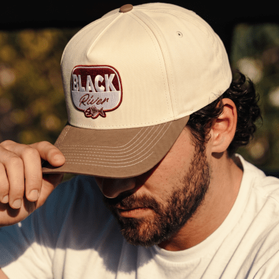 Keps - Black River Charleston Cotton Snapback (offwhite/khaki)