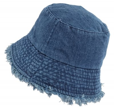 Hattar - Gårda Brooke Denim Bucket Hat (mörkblå)