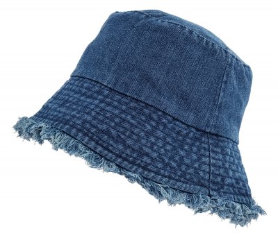 Hattar - Gårda Brooke Denim Bucket Hat (mörkblå)