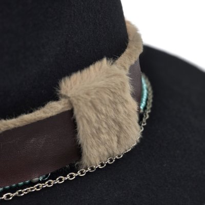 Hattar - Gårda Luton Fedora (svart)