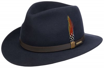 Hattar - Stetson Traveller Softfelt (blå)