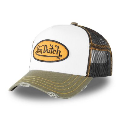 Keps - Von Dutch Oval Patch Sum Trucker (svart/vit/grön)