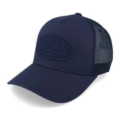 Keps - Von Dutch Oval Patch Trucker (navy)