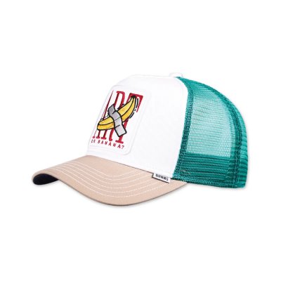 Keps - Djinns HFT Food Banana Trucker (vit/turkos)