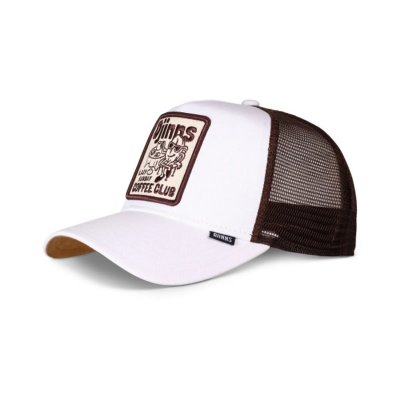 Keps - Djinns HFT Coffee Trucker (vit/brun)