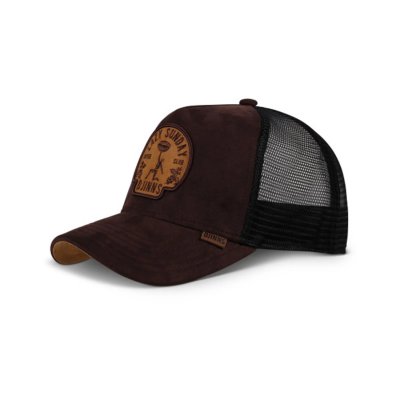 Keps - Djinns HFT Lazy Classic Trucker (kaffe)
