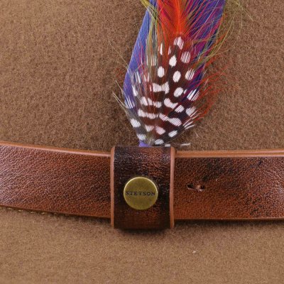 Hattar - Stetson Walters Western Woolfelt (brun)