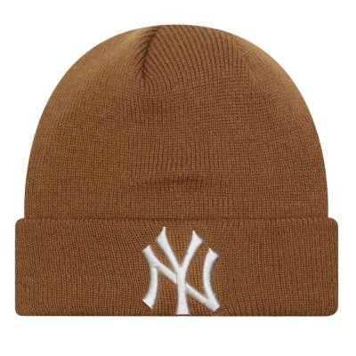 Mössa Barn - New Era New York Yankees Cuff Beanie (brun)