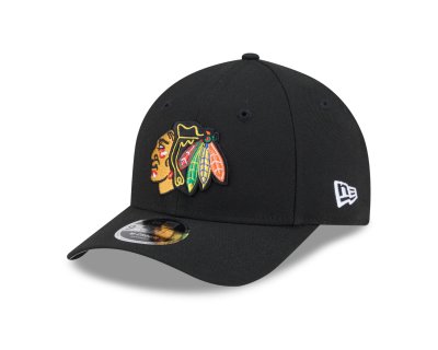Keps - New Era Chicago Blackhawks 9FORTY M-Crown (svart)