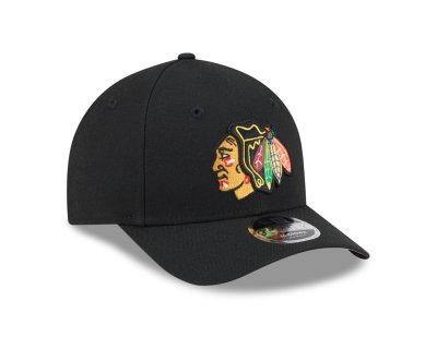 Keps - New Era Chicago Blackhawks 9FORTY M-Crown (svart)
