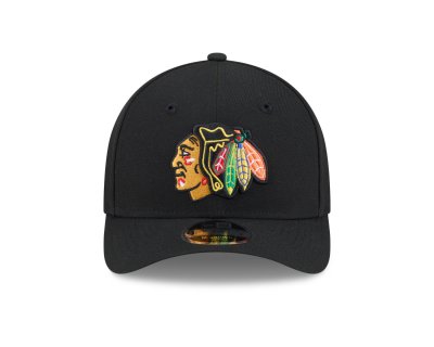 Keps - New Era Chicago Blackhawks 9FORTY M-Crown (svart)