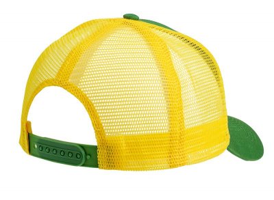 Keps - John Deere Logo Mesh Back Cap (gul/grön)