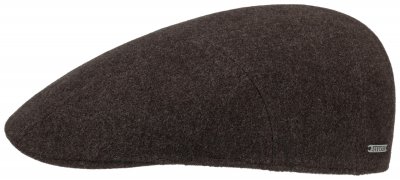 Gubbkeps / Flat cap - Stetson Andover Wool/Cashmere (brun)